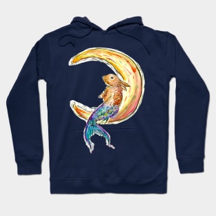 Mermaid Bunny Moon Hoodie